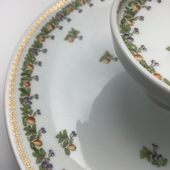 Vintage Royal Rudolstadt Prussia Two Tiered  Round Serving Tray - Picture 7 of 9